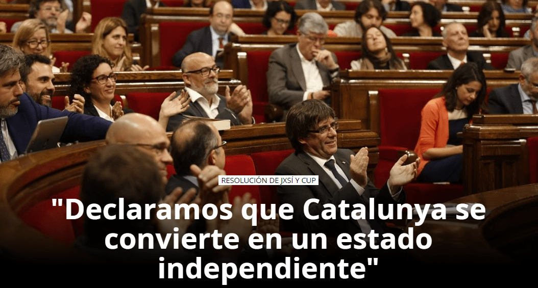 precipicio% - El independentismo va a hacer saltar al vacío a Cataluña definitivamente