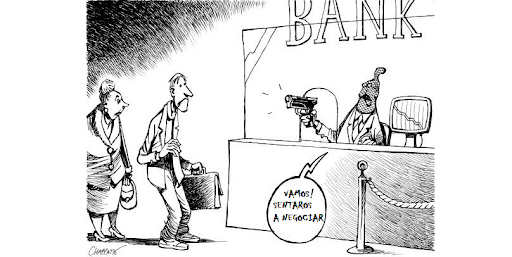 La banca no tiene límite en su nivel de felonías al cliente